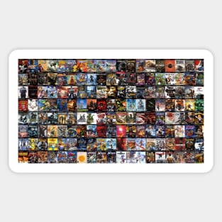 Video games PS2 Retro Game Covers Sticker